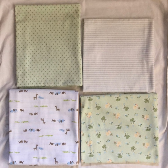 Carter's Other - 🤱Unisex Bundle of Receiving Blankets(4)🤱